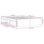Estructura de cama roble Sonoma 160x200 cm de vidaXL, Camas y somieres - Ref: Foro24-3203875, Precio: 180,42 €, Descuento: %
