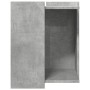 Mueble arenero de gatos madera gris hormigón 42x42x51 cm en Mobiliario para gatos | Comprar online en Foro24