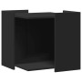 Mueble arenero para gatos madera ingeniería negro 53x53x51 cm en Mobiliario para gatos | Comprar online en Foro24