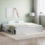 Weißer Bettrahmen 180x200 cm von vidaXL, Betten und Lattenroste - Ref: Foro24-3203880, Preis: 197,91 €, Rabatt: %