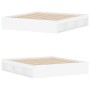 Weißer Bettrahmen 180x200 cm von vidaXL, Betten und Lattenroste - Ref: Foro24-3203880, Preis: 197,91 €, Rabatt: %