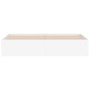 White bed frame 180x200 cm by vidaXL, Beds and slatted bases - Ref: Foro24-3203880, Price: 197,91 €, Discount: %