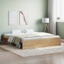 Estructura de cama roble Sonoma 180x200 cm de vidaXL, Camas y somieres - Ref: Foro24-3203882, Precio: 191,68 €, Descuento: %