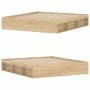 Bettgestell aus Sonoma-Eiche, 180 x 200 cm von vidaXL, Betten und Lattenroste - Ref: Foro24-3203882, Preis: 188,30 €, Rabatt: %