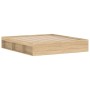 Estructura de cama roble Sonoma 180x200 cm de vidaXL, Camas y somieres - Ref: Foro24-3203882, Precio: 191,68 €, Descuento: %