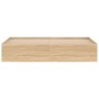 Estructura de cama roble Sonoma 180x200 cm de vidaXL, Camas y somieres - Ref: Foro24-3203882, Precio: 191,68 €, Descuento: %