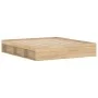 Bettgestell aus Sonoma-Eiche, 180 x 200 cm von vidaXL, Betten und Lattenroste - Ref: Foro24-3203882, Preis: 188,30 €, Rabatt: %