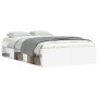 Estructura de cama blanco 120x190 cm de vidaXL, Camas y somieres - Ref: Foro24-3203894, Precio: 202,34 €, Descuento: %