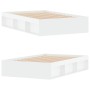 Estructura de cama blanco 120x190 cm de vidaXL, Camas y somieres - Ref: Foro24-3203894, Precio: 202,34 €, Descuento: %