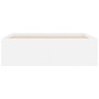 Estructura de cama blanco 120x190 cm de vidaXL, Camas y somieres - Ref: Foro24-3203894, Precio: 202,34 €, Descuento: %