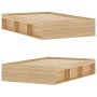 Estructura de cama roble Sonoma 120x190 cm de vidaXL, Camas y somieres - Ref: Foro24-3203896, Precio: 217,34 €, Descuento: %