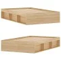 Estructura de cama roble Sonoma 120x200 cm de vidaXL, Camas y somieres - Ref: Foro24-3203854, Precio: 166,85 €, Descuento: %