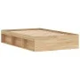Estructura de cama roble Sonoma 120x200 cm de vidaXL, Camas y somieres - Ref: Foro24-3203854, Precio: 166,85 €, Descuento: %
