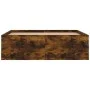 Estructura de cama roble ahumado 120x200 cm de vidaXL, Camas y somieres - Ref: Foro24-3203856, Precio: 134,02 €, Descuento: %