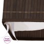 Dunkelbrauner rechteckiger Wäschekorb aus Bambus von vidaXL, Wäschekörbe - Ref: Foro24-245582, Preis: 34,93 €, Rabatt: %