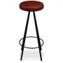 Kitchen bar stools, 2 units, genuine leather by vidaXL, Kitchen stools - Ref: Foro24-245443, Price: 174,16 €, Discount: %