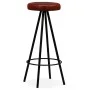 Kitchen bar stools, 2 units, genuine leather by vidaXL, Kitchen stools - Ref: Foro24-245443, Price: 174,16 €, Discount: %