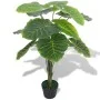 Artificial taro plant with green pot 85 cm by vidaXL, artificial flora - Ref: Foro24-244432, Price: 51,63 €, Discount: %