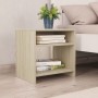 Nachttische 2 Stück Sonoma-Eiche-Sperrholz 40x30x39 cm von vidaXL, Nachttische - Ref: Foro24-800016, Preis: 45,75 €, Rabatt: %