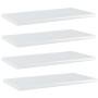 Regalregal 4 Einheiten glänzend weißes Sperrholz 40x20x1,5cm von vidaXL, Regale - Ref: Foro24-805148, Preis: 20,64 €, Rabatt: %