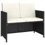 6-piece garden dining set and black synthetic rattan cushions by vidaXL, Garden sets - Ref: Foro24-43903, Price: 384,63 €, Di...