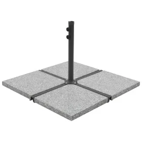 Gray Square Granite Parasol Weight Base 25kg by vidaXL, Umbrella bases - Ref: Foro24-45070, Price: 68,22 €, Discount: %