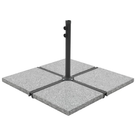 Base de peso de sombrilla de granito cuadrada gris 25 kg de vidaXL, Bases para sombrillas - Ref: Foro24-45070, Precio: 83,89 ...