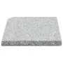 Grauer, quadratischer Granit-Sonnenschirm-Gewichtsständer, 25 kg von vidaXL, Schirmständer - Ref: Foro24-45070, Preis: 68,22 ...