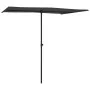 Anthrazitgrauer Aluminium-Gartenschirm 2x1,5 m von vidaXL, Sonnenschirme - Ref: Foro24-47338, Preis: 44,92 €, Rabatt: %