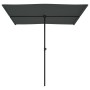Anthracite gray aluminum pole garden umbrella 2x1.5 m by vidaXL, Umbrellas - Ref: Foro24-47338, Price: 48,87 €, Discount: %