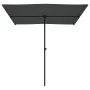Anthrazitgrauer Aluminium-Gartenschirm 2x1,5 m von vidaXL, Sonnenschirme - Ref: Foro24-47338, Preis: 44,92 €, Rabatt: %