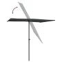 Anthrazitgrauer Aluminium-Gartenschirm 2x1,5 m von vidaXL, Sonnenschirme - Ref: Foro24-47338, Preis: 44,92 €, Rabatt: %