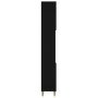 Black plywood bathroom cabinet 30x30x190 cm by vidaXL, bathroom vanities - Ref: Foro24-819789, Price: 76,58 €, Discount: %