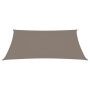 Rectangular sail awning taupe gray Oxford fabric 6x8 m by vidaXL, Umbrellas - Ref: Foro24-135443, Price: 105,42 €, Discount: %
