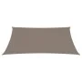 Rectangular sail awning taupe gray Oxford fabric 6x8 m by vidaXL, Umbrellas - Ref: Foro24-135443, Price: 123,92 €, Discount: %