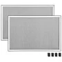 Extendable mosquito net for windows white (100-193)x75 cm by vidaXL, Mosquito nets for windows - Ref: Foro24-149041, Price: 2...