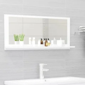 Badezimmerspiegel aus weißem Sperrholz, 90 x 10,5 x 37 cm von vidaXL, Badezimmerwaschtische - Ref: Foro24-804580, Preis: 34,8...