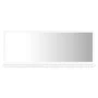 White plywood bathroom mirror 90x10.5x37 cm by vidaXL, bathroom vanities - Ref: Foro24-804580, Price: 34,75 €, Discount: %