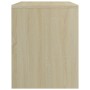 Nachttische 2 Stück Sonoma-Eiche-Sperrholz 40x30x39 cm von vidaXL, Nachttische - Ref: Foro24-800016, Preis: 45,75 €, Rabatt: %