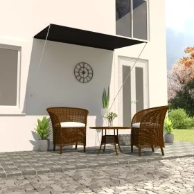 Retractable awning 200x150 cm anthracite gray by vidaXL, Awnings - Ref: Foro24-143759, Price: 49,89 €, Discount: %