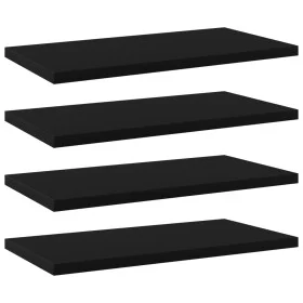 Regalböden 4 Stück schwarzes Sperrholz 40x20x1,5 cm von vidaXL, Regale - Ref: Foro24-805140, Preis: 23,22 €, Rabatt: %