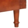 Brown genuine goat leather bucket design armchair by vidaXL, Armchairs - Ref: Foro24-286616, Price: 294,95 €, Discount: %
