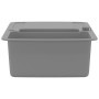Küchenspüle mit zwei grauen Granitschüsseln von vidaXL, Sinkt - Ref: Foro24-142947, Preis: 245,16 €, Rabatt: %