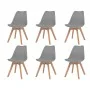 Esszimmerstühle 6 Einheiten grauer Kunststoff von vidaXL, Essstühle - Ref: Foro24-274851, Preis: 302,23 €, Rabatt: %