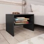 Nachttische 2 Stück schwarzes Sperrholz 40x30x30 cm von vidaXL, Nachttische - Ref: Foro24-800066, Preis: 40,70 €, Rabatt: %