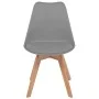 Esszimmerstühle 6 Einheiten grauer Kunststoff von vidaXL, Essstühle - Ref: Foro24-274851, Preis: 302,23 €, Rabatt: %