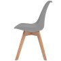 Esszimmerstühle 6 Einheiten grauer Kunststoff von vidaXL, Essstühle - Ref: Foro24-274851, Preis: 307,05 €, Rabatt: %