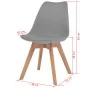 Esszimmerstühle 6 Einheiten grauer Kunststoff von vidaXL, Essstühle - Ref: Foro24-274851, Preis: 302,23 €, Rabatt: %