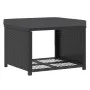Garden furniture set 4 pieces black synthetic rattan by vidaXL, Garden sets - Ref: Foro24-44287, Price: 289,67 €, Discount: %