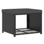 Gartenmöbel-Set 4-teilig aus schwarzem synthetischem Rattan von vidaXL, Gartensets - Ref: Foro24-44287, Preis: 276,93 €, Raba...